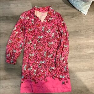 Lilly Pulitzer Pink Floral Dress